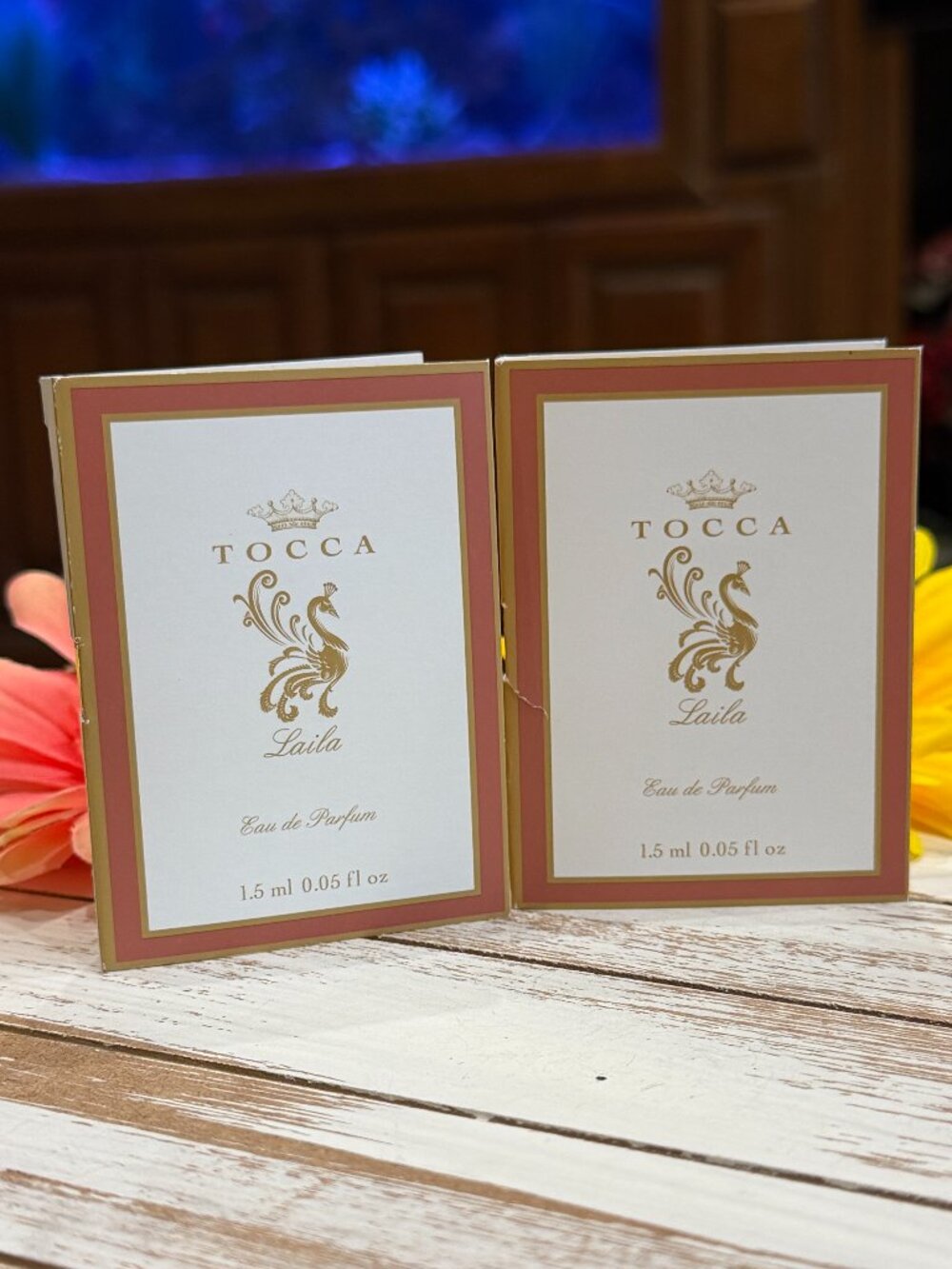 🎁5 For $25 New! Tocca Laila Sample Spray Card 1.5 ml 2X